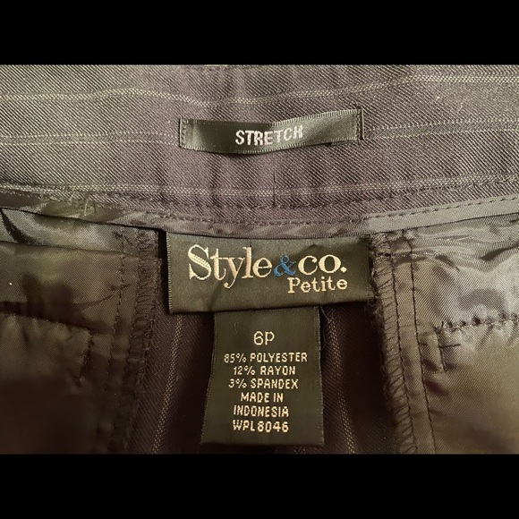 Women’s Pin Stripe Dress Pants - Picture 3 of 3